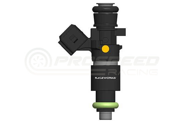 Raceworks Single 1200cc 3/4 Length Fuel Injector 14mm (w/Lower Adaptor, Bosch Plug)