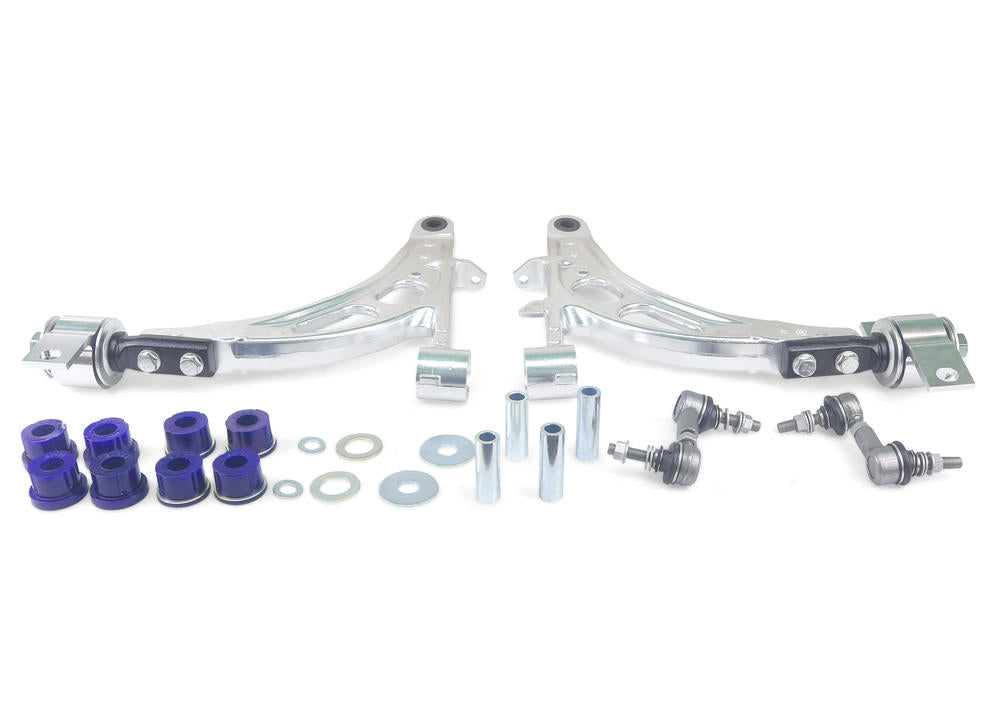 SuperPro Front Lower Alloy Control Arm Kit w/ Anti Lift Bushes image 1