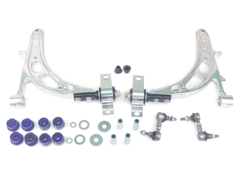 SuperPro Front Lower Alloy Control Arm Kit w/ Anti Lift Bushes image 3