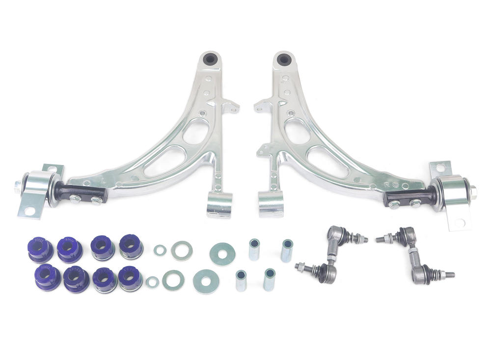 SuperPro Front Lower Alloy Control Arm Kit w/ Anti Lift Bushes image 2