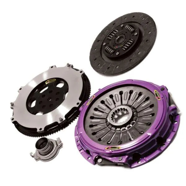 Xtreme Heavy Duty Sprung Organic Clutch Kit Single Mass Conversion BMW 135i/335/Z3 35i (N54 6-Bolt Crank) KBM24564-1A