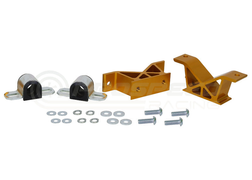 Whiteline Rear Sway Bar Mount Kit 24mm - Subaru Impreza, WRX, STI 94-07/Liberty BC, BD, BF, BG image 1
