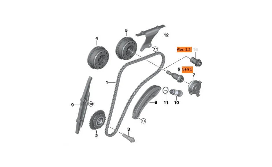 Kelford Camshafts - Toyota Supra A90/BMW Z4 G29 (B58 Gen 1) 257-A 257-B 257-C image 2