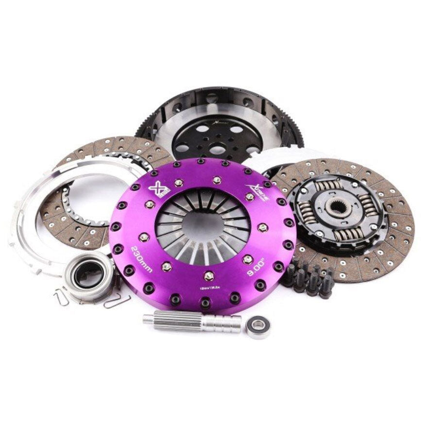 Xtreme 230mm Twin Plate Sprung Organic Clutch Kit