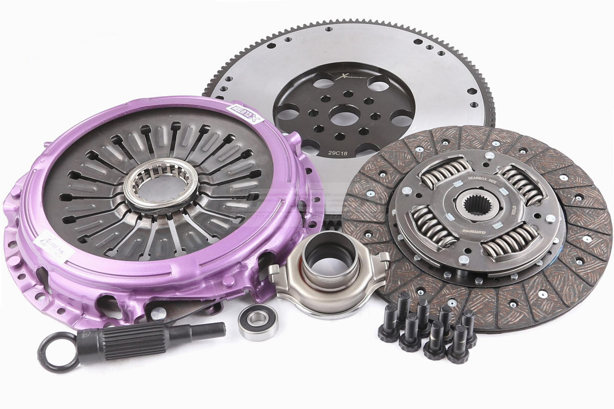 Xtreme Heavy Duty Sprung Organic Clutch Kit incl. Flywheel image 1