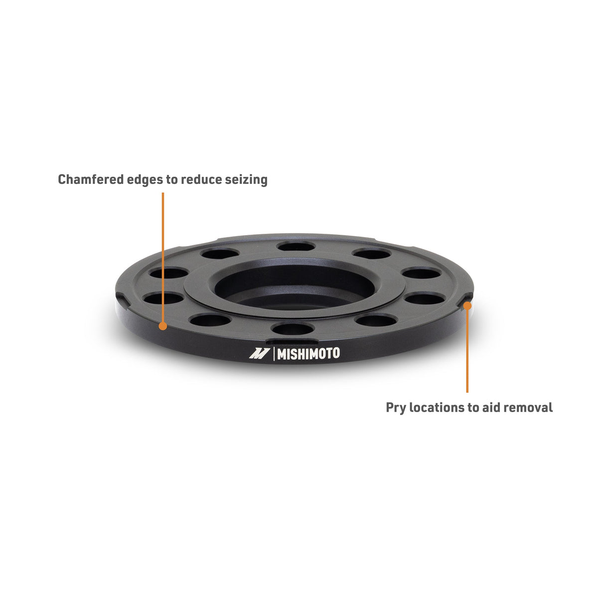 Mishimoto Wheel Spacers (5x112 PCD/66.5 CB/M14) MMWS-015-100BK