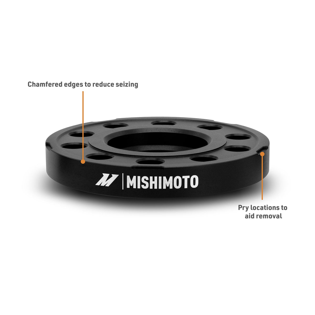 Mishimoto Wheel Spacers (5x112 PCD/66.5 CB/M14) MMWS-015-100BK