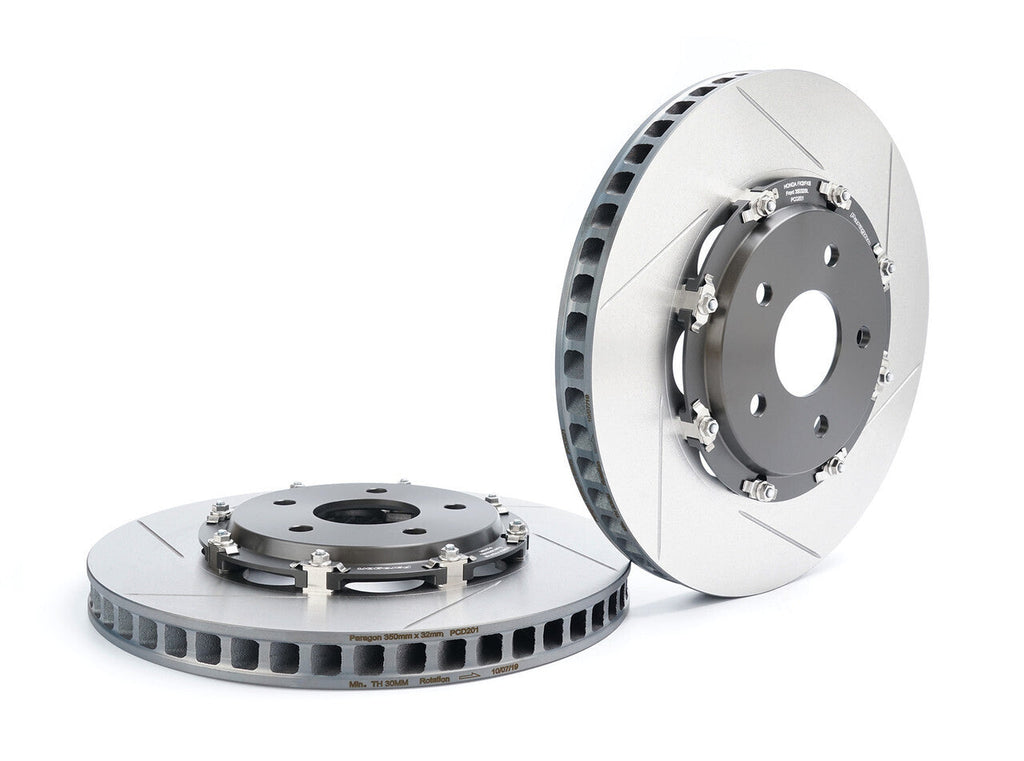 Paragon 2-Piece Front Brake Rotors Pair 370x34mm - Audi RS3 8V/8V.5 Sedan, Front 370 x 34 mm - P2R.006.370.340.23500.05.