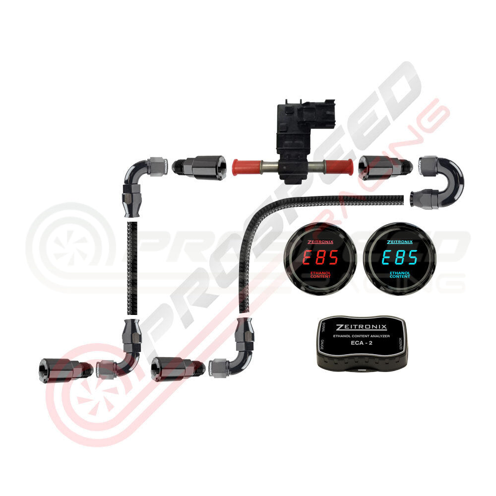 PSR/Raceworks/Zeitronix Flex Fuel Kit w/Teflon Hose - Ford Focus RS LZ 16-17 | Pro Speed Racing