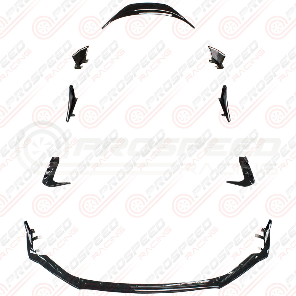 PSR STI Style Carbon Fibre Aero Kit w/Duckbill Spoiler