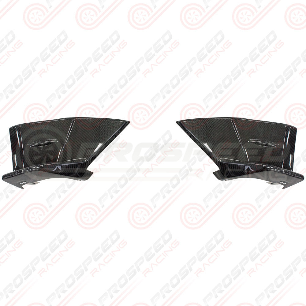 PSR STI Style Carbon Fibre Rear Spats