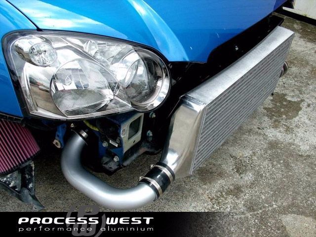 Process West Front Mount Intercooler Kit Silver image 2