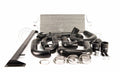 Process West Front Mount Intercooler Kit w/Silver Core, Black Piping image 1