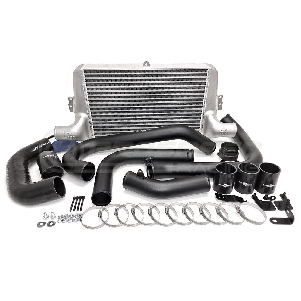 Process West Stage 1 Front Mount Intercooler Kit w/Raw Finish Core - Suit PW Intake Manifold