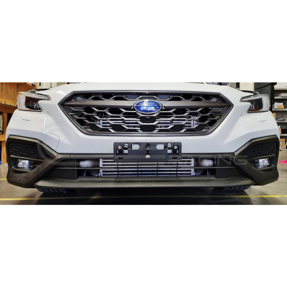 Process West Stage 1 Front Mount Intercooler Kit w/Raw Finish Core - Suit PW Intake Manifold