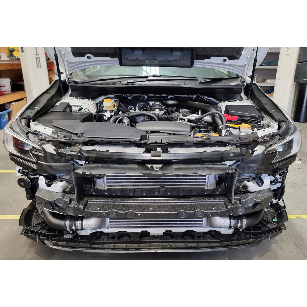 Process West Stage 1 Front Mount Intercooler Kit w/Raw Finish Core - Suit PW Intake Manifold