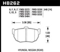 Project Mu RC09 Club Racer Rear Brake Pads image 2