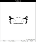 Project Mu NS EP Rear Brake Pads