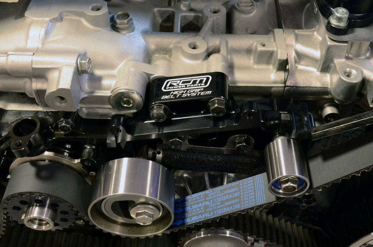 Roger Clark Motorsports High Grip Timing Belt Bracket Tensioner & Idler Kit image 3