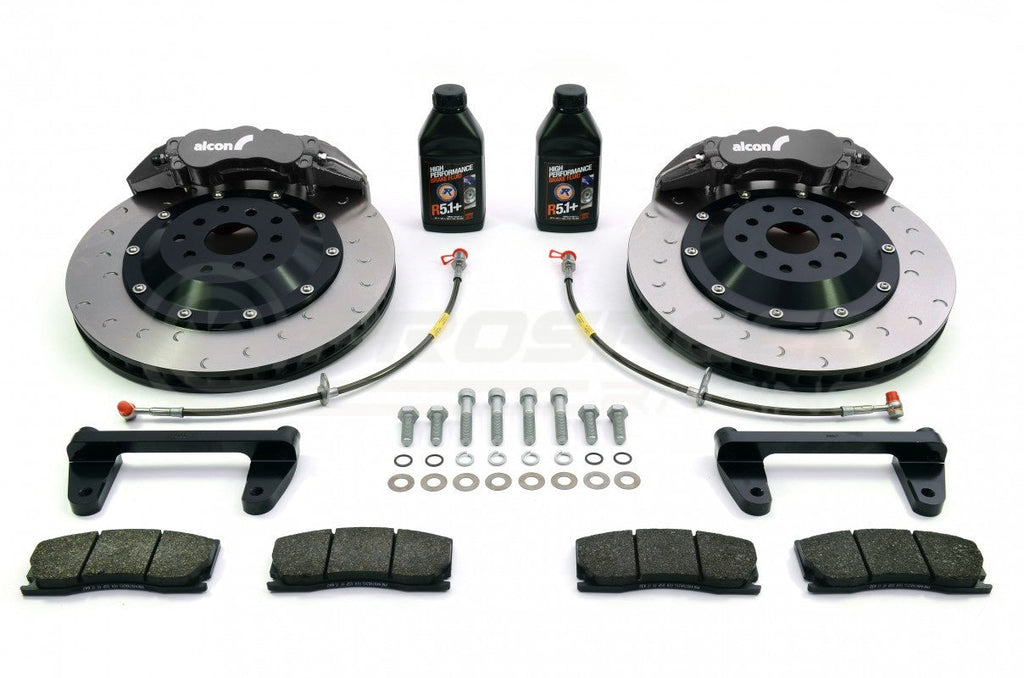Roger Clark Motorsport Alcon Advantage 6 Piston 365mm Front Big Brake Kit Black image 1