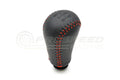 STI Genuine OEM Red Leather Stitched Shift Knob image 1