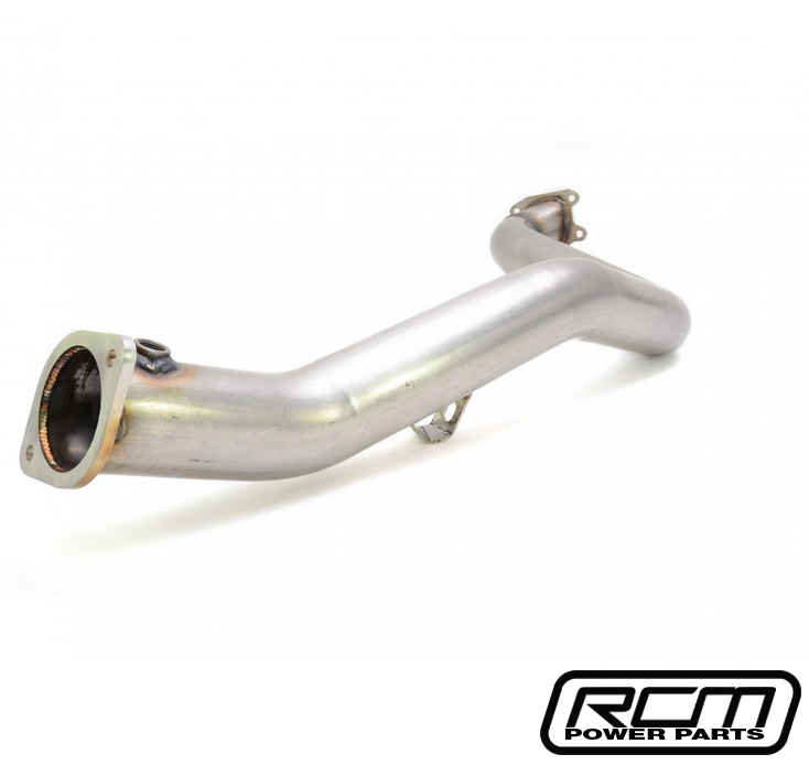 Roger Clark Motorsport 3" Open Neck JDM Twin Scroll Catless Downpipe image 3