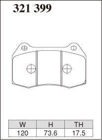 Dixcel S Type Brake Pads image 2