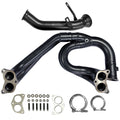 AVO Turbo Equal Length Rotated Twist Mount Race Headers image 1
