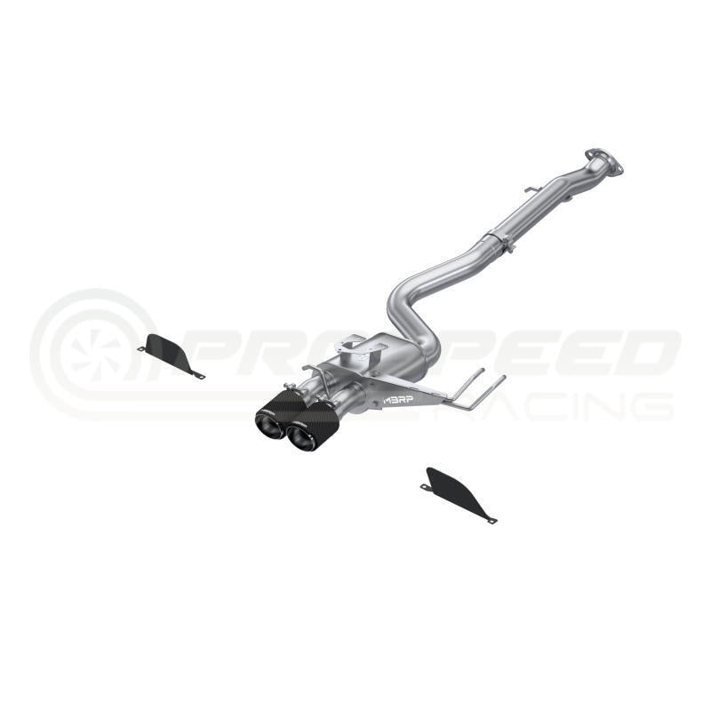 MBRP 3" Stainless Steel Cat Back Exhaust w/Dual Centre Carbon Fibre Tips