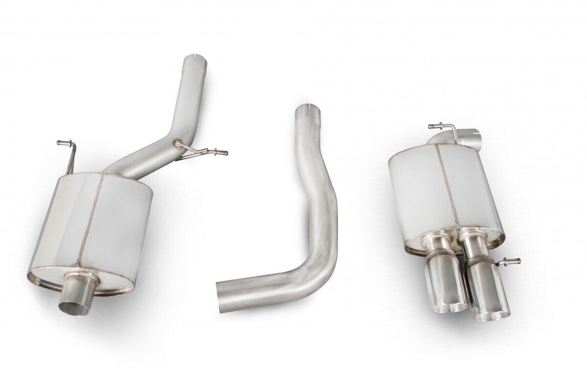 Scorpion Exhausts Cat Back Exhaust - Audi A4 B8 2.0 TFSI FWD, Pre-Facelift - SAU036