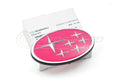 STI Genuine OEM Pink Star Grille Badge image 1