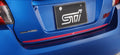 STI Genuine Trunk Lid Garnish Cherry Red