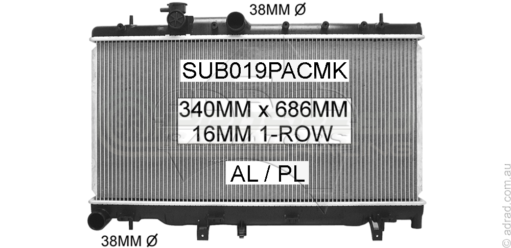 Koyorad OEM Replacement Radiator image 1