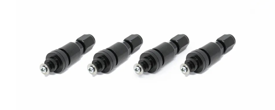 Billet TPMS Valve Stem Kit (WRX/STi 2008+) Black — TS-SU-558BK-4