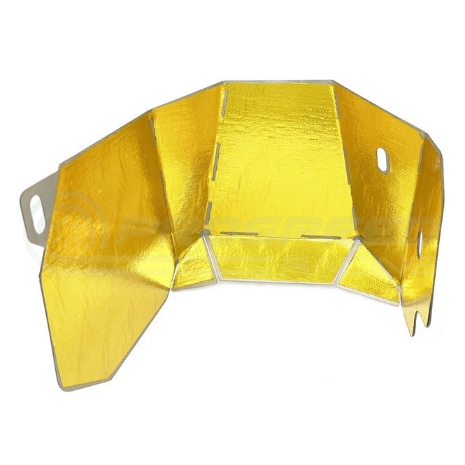 Torque Solution Turbo Heat Shield w/Gold Thermal Tape image 1