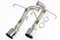 Torque Solution Stainless Axle Back Exhaust