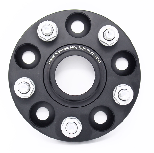 Torque Solution Forged Aluminum Wheel Spacer 25mm 5x100 image 3
