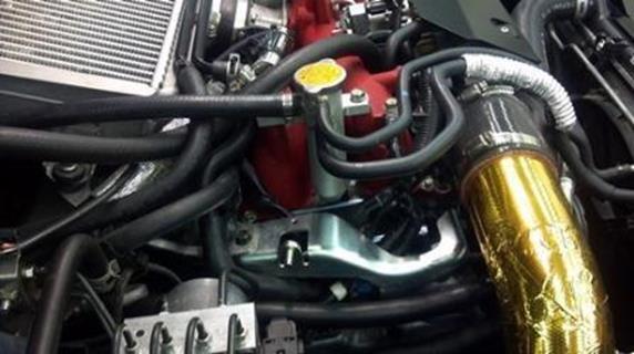 Killer B Upper Turbo Coolant Reservoir V2 Black
