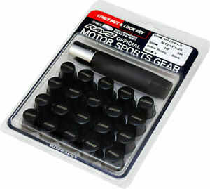 Rays Volk Racing 17 Hex Steel Wheel and Lock Nut 16+4 Set Black - M12x1.5 image 2