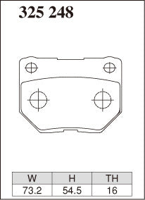 Dixcel Z Type Brake Pads image 2