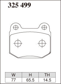 Dixcel Z Type Brake Pads image 2