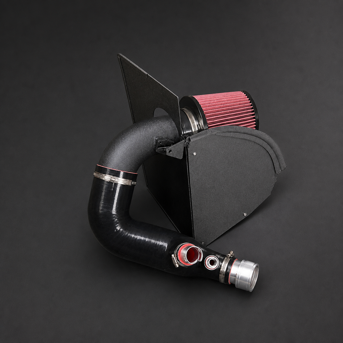 VCTR Performance BMW 320i/330i G20 B48 89 mm Intake System – elevated top view