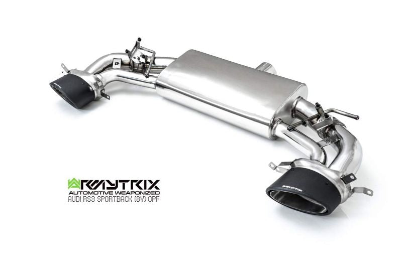Armytrix Stainless Steel Valvetronic Cat Back Exhaust System - Audi RS3 8Y Sportback - AUR8Y-C