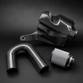 VCTR Performance BMW 3/4 Series F3X N20 Carbon Fibre Intake System – front three-quarter view