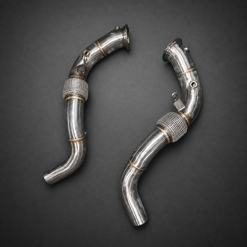 VCTR Performance BMW X5M F85 / X6M F86 Exhaust Downpipe