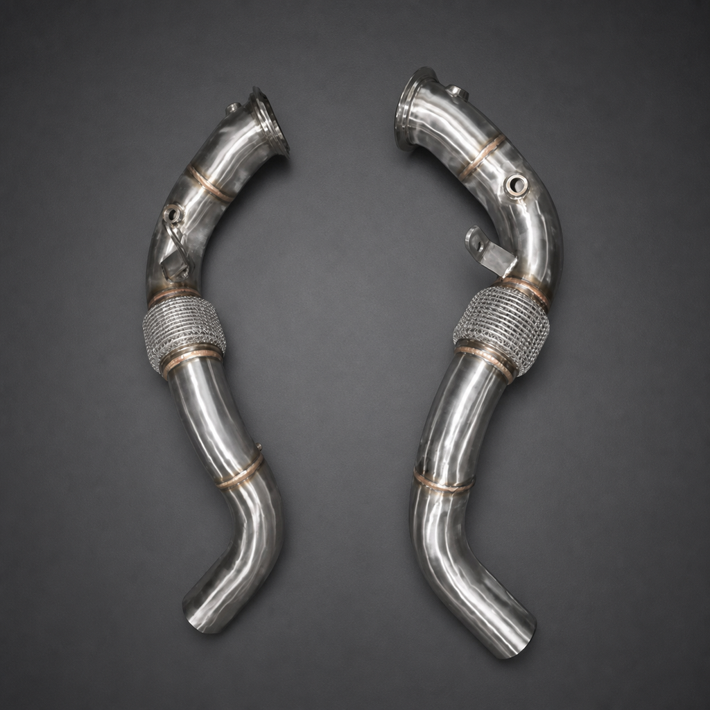 VCTR Performance BMW X5M F85 / X6M F86 Exhaust Downpipe