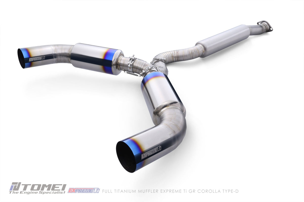 Tomei Expreme Ti Type D Dual Cat Back Exhaust