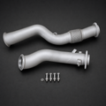 VCTR Performance BMW M2/M3/M4 G87/G80/G82 S58 Ceramic-Coated Downpipes – front three-quarter view