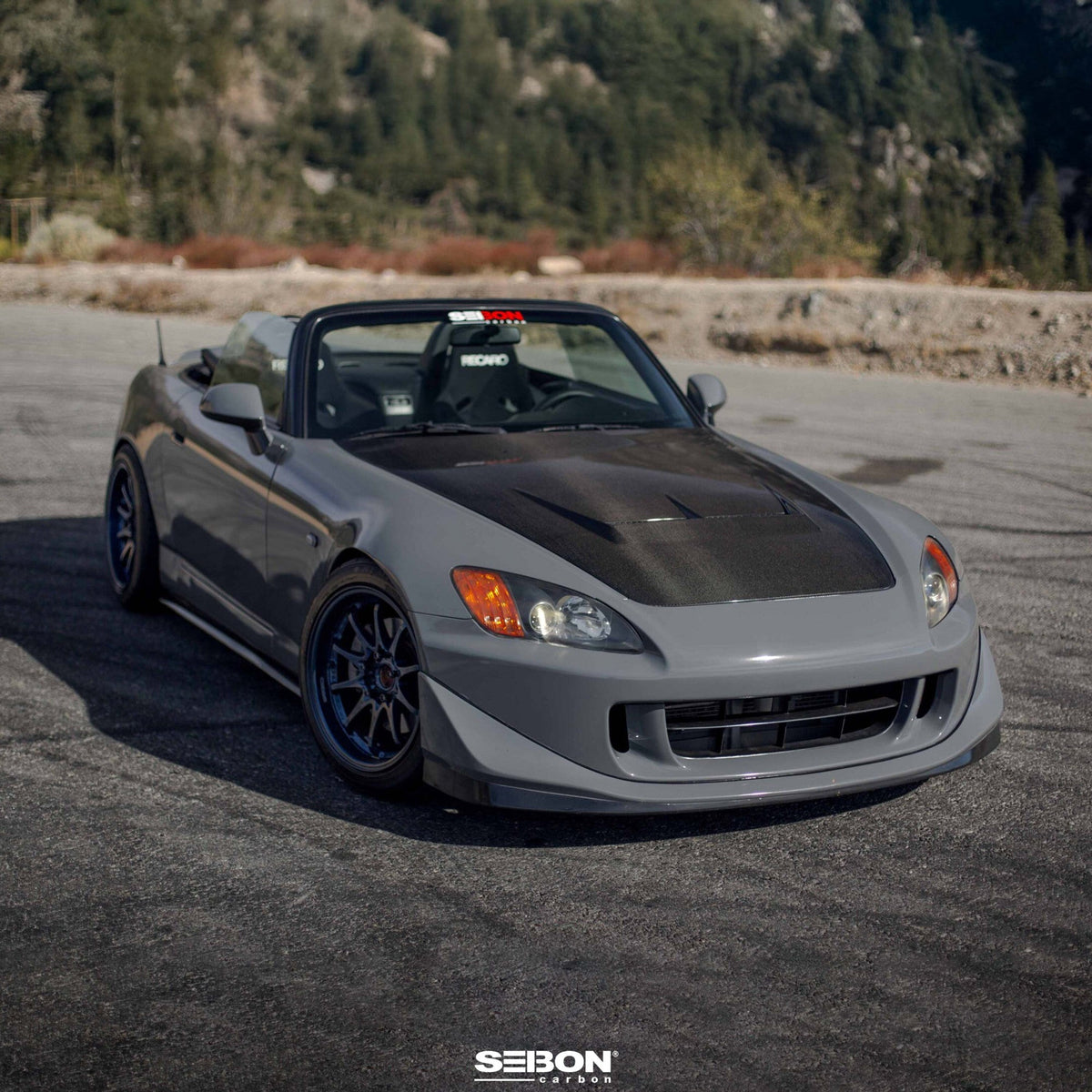 Seibon JS-Style Carbon Fibre Hood image 3
