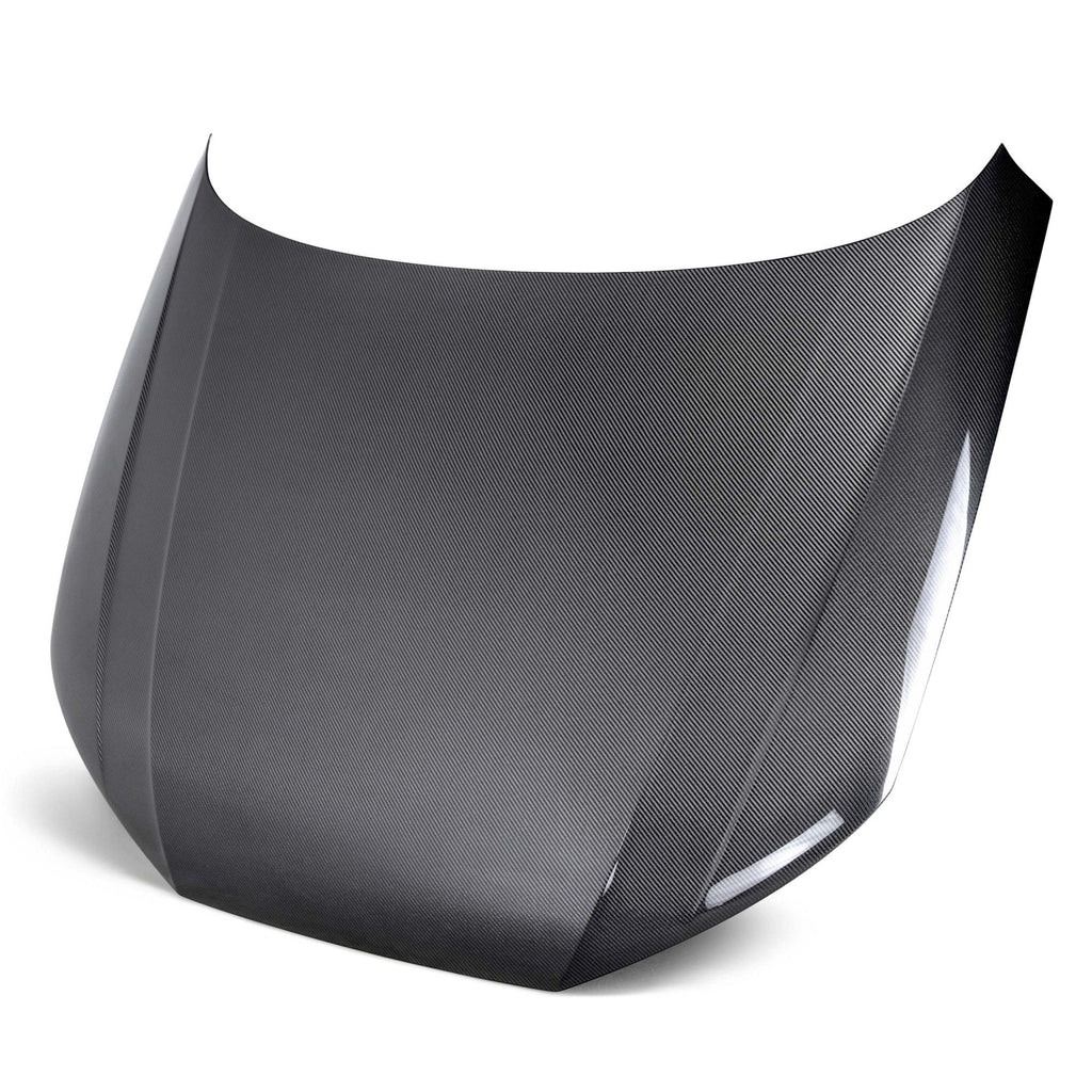Seibon OE-Style Carbon Fibre Bonnet - Audi A4/S4 B9 2017–2024 - HD17AUA4-OE